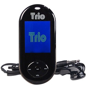 Mach Speed Trio 1GB USB2.0 MP4/MP3/FM/Voice w/1.8'' LCD- BLK